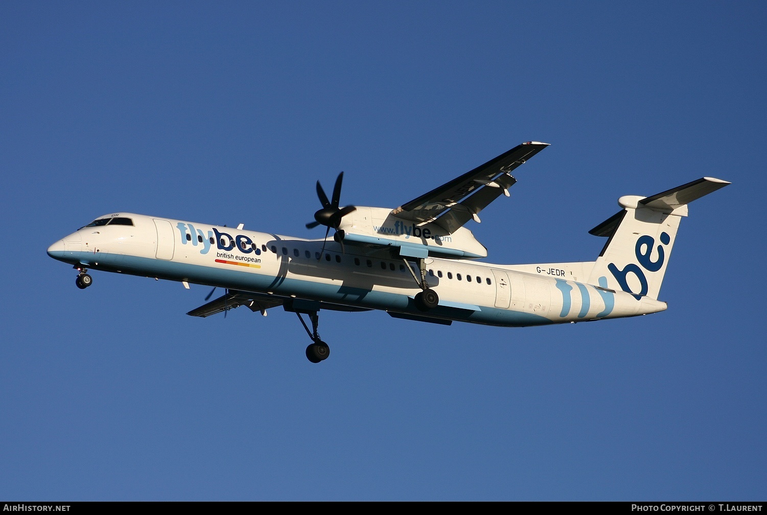 Aircraft Photo of G-JEDR | Bombardier DHC-8-402 Dash 8 | Flybe - British European | AirHistory.net #177540