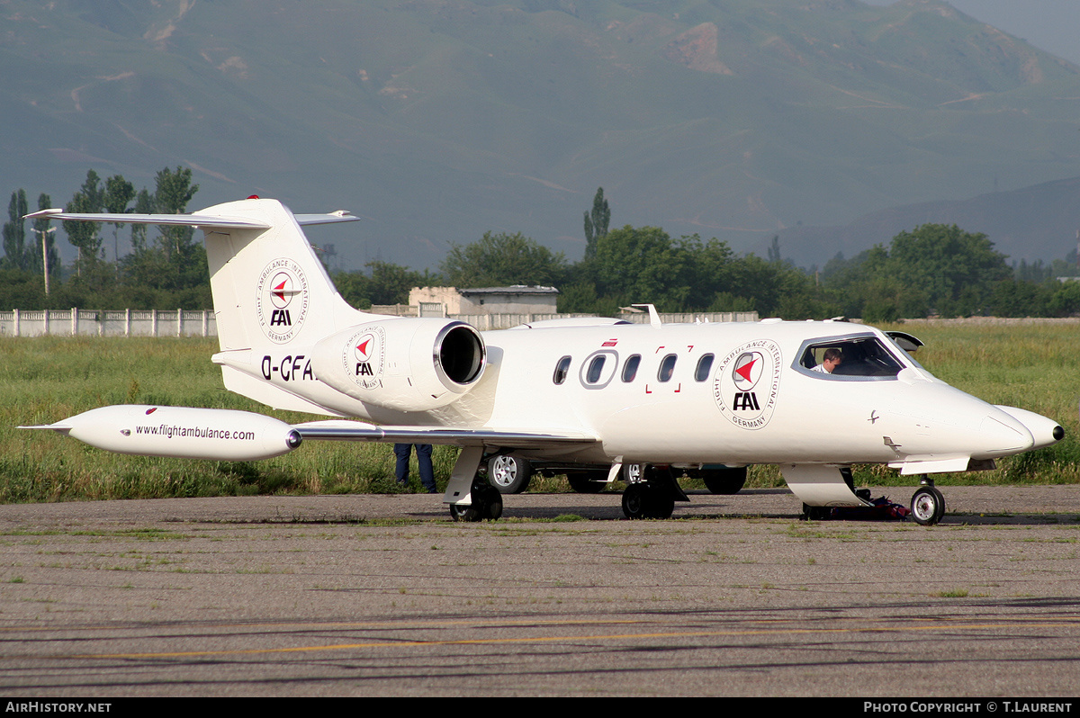 Aircraft Photo of D-CFAI | Gates Learjet 35A | FAI - Flight Ambulance International | AirHistory.net #177541