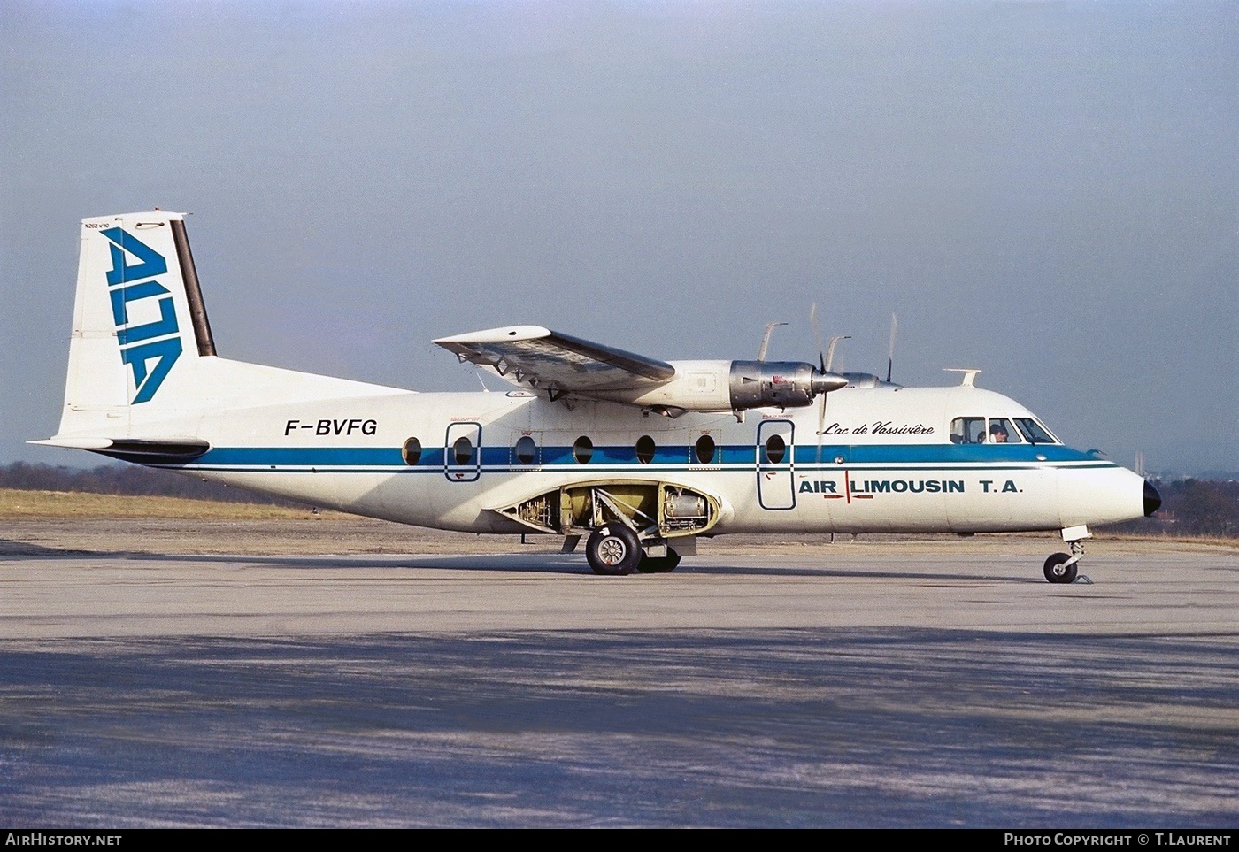 Aircraft Photo of F-BVFG | Nord 262A-12 | Air Limousin Travail Aérien - ALTA | AirHistory.net #177558