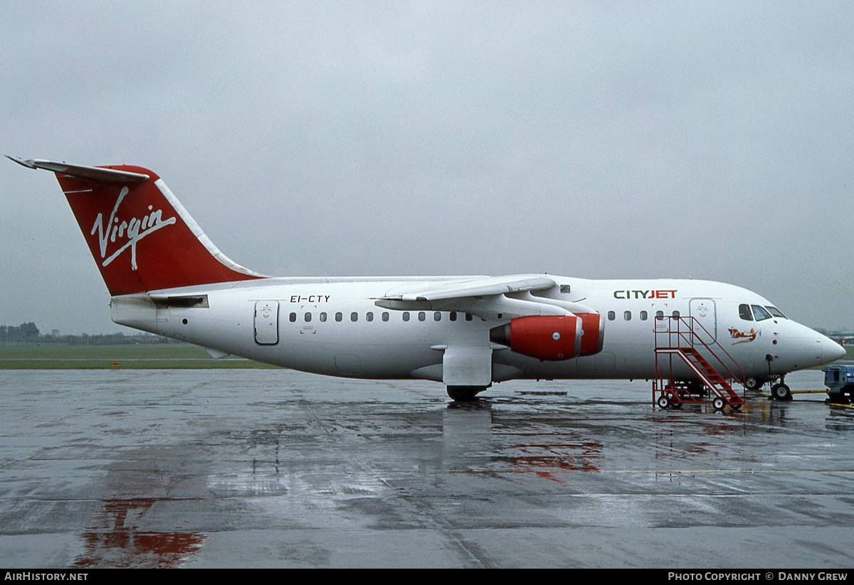 Aircraft Photo of EI-CTY | British Aerospace BAe-146-200A | CityJet | AirHistory.net #177583