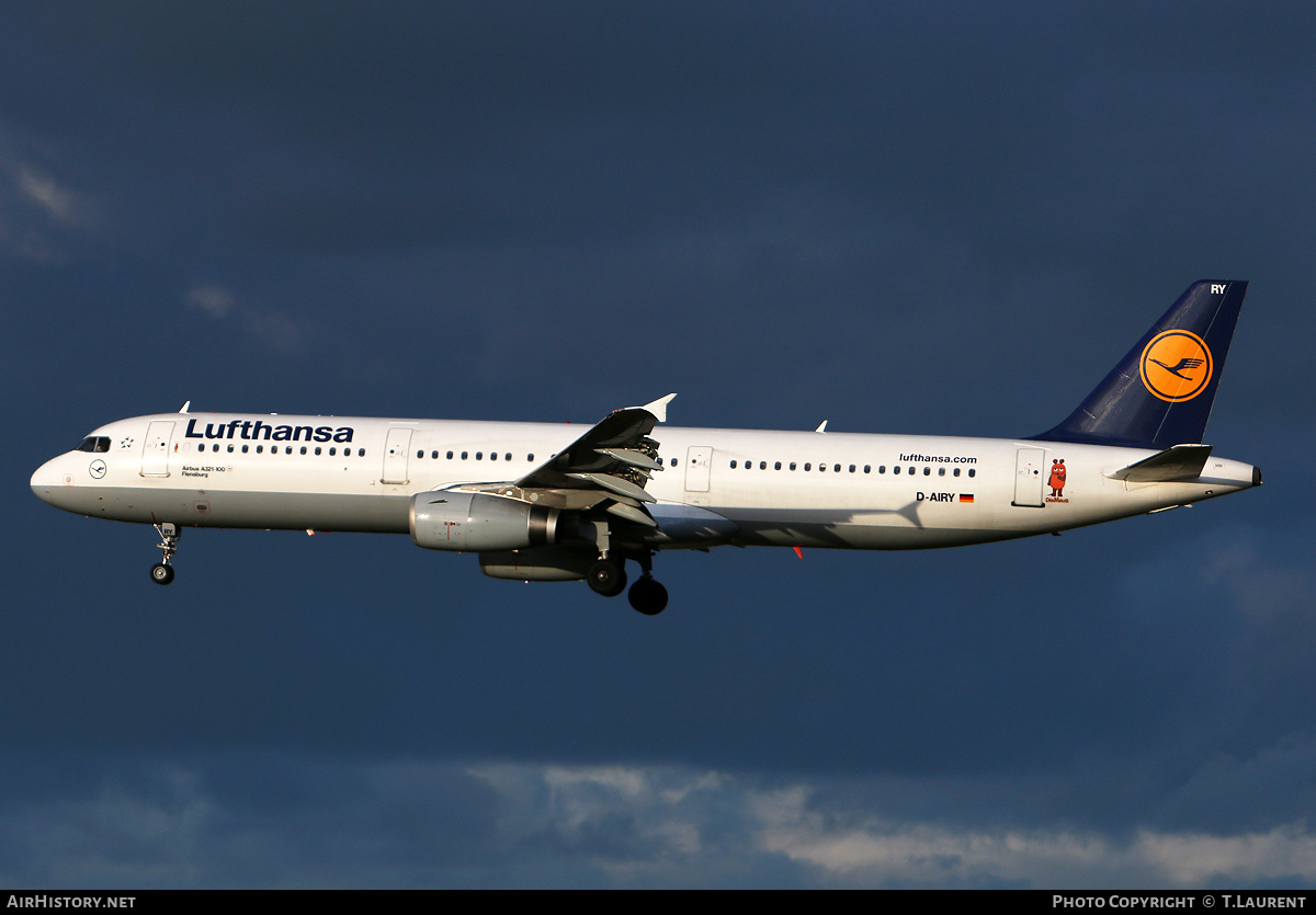 Aircraft Photo of D-AIRY | Airbus A321-131 | Lufthansa | AirHistory.net #177598