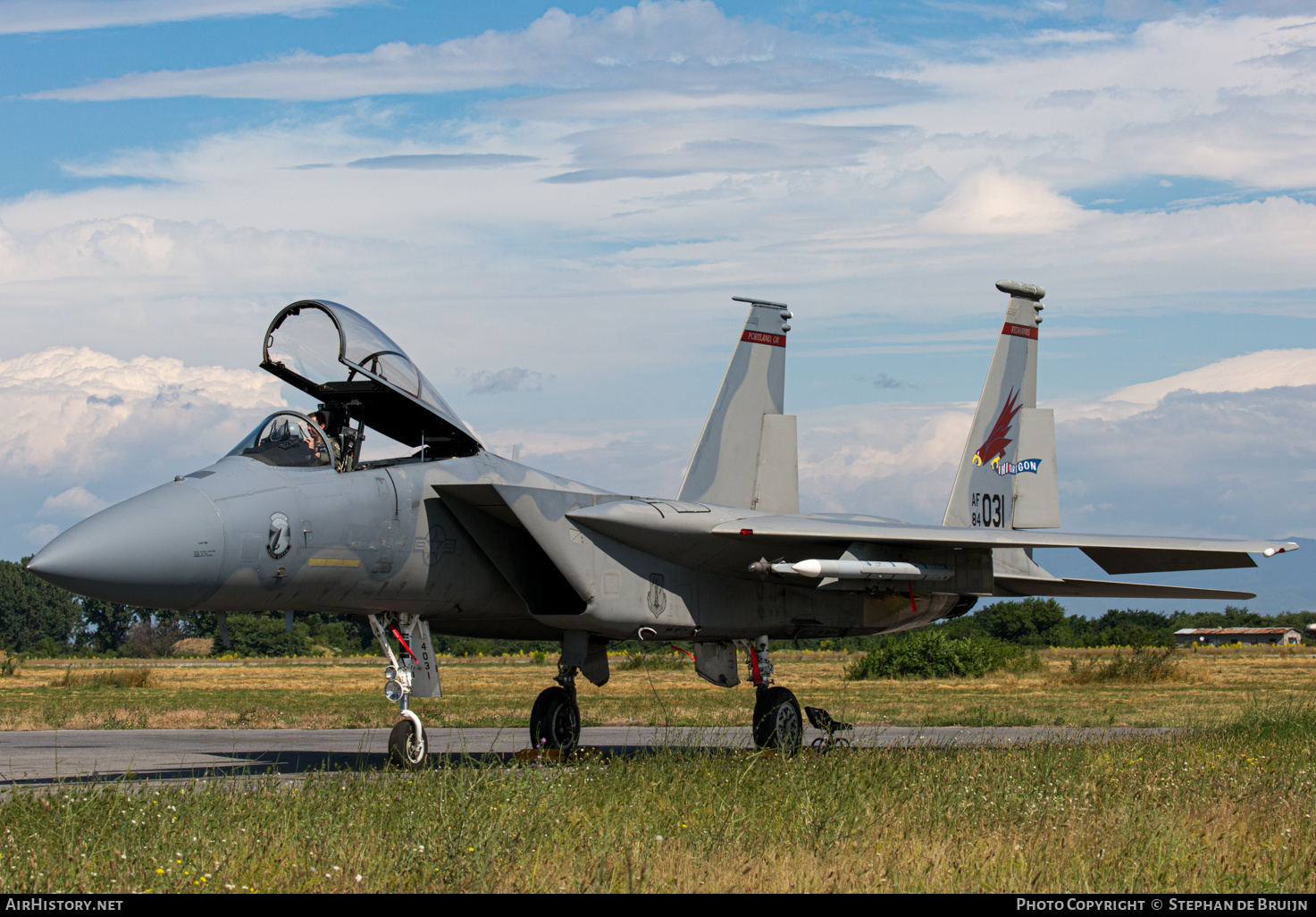 Aircraft Photo of 84-0031 / AF84-031 | McDonnell Douglas F-15C Eagle | USA - Air Force | AirHistory.net #177602