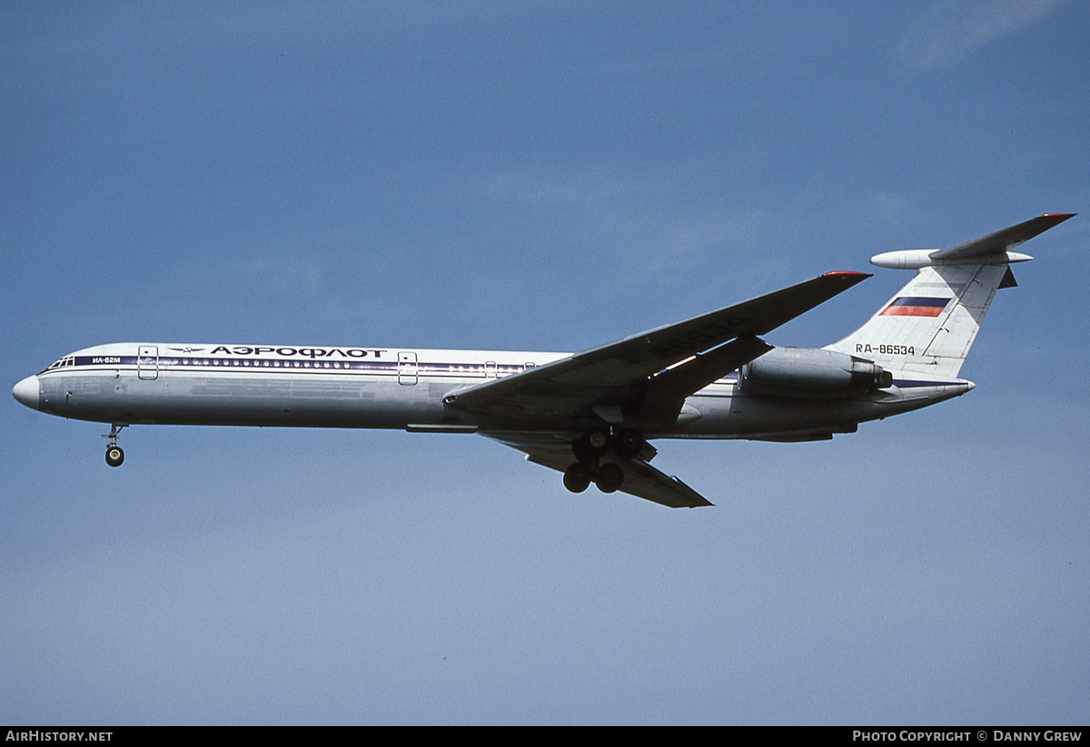 Aircraft Photo of RA-86534 | Ilyushin Il-62M | Aeroflot | AirHistory.net #177614