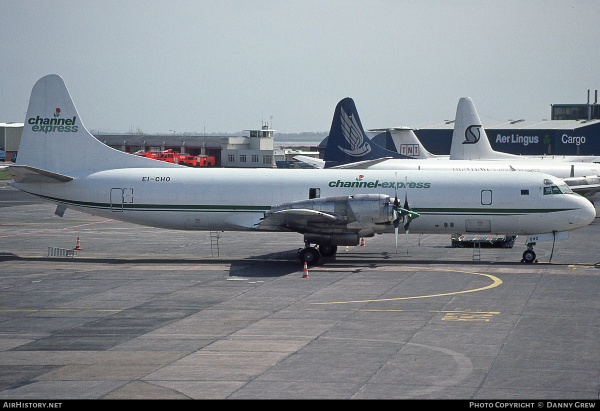 Aircraft Photo of EI-CHO | Lockheed L-188A(F) Electra | Channel Express | AirHistory.net #177618