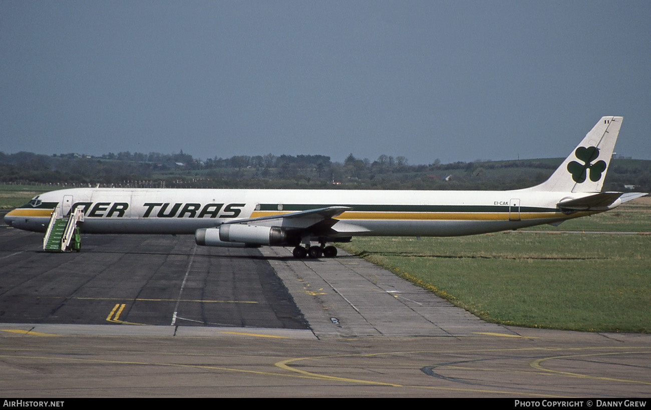 Aircraft Photo of EI-CAK | McDonnell Douglas DC-8-63(F) | Aer Turas | AirHistory.net #177628