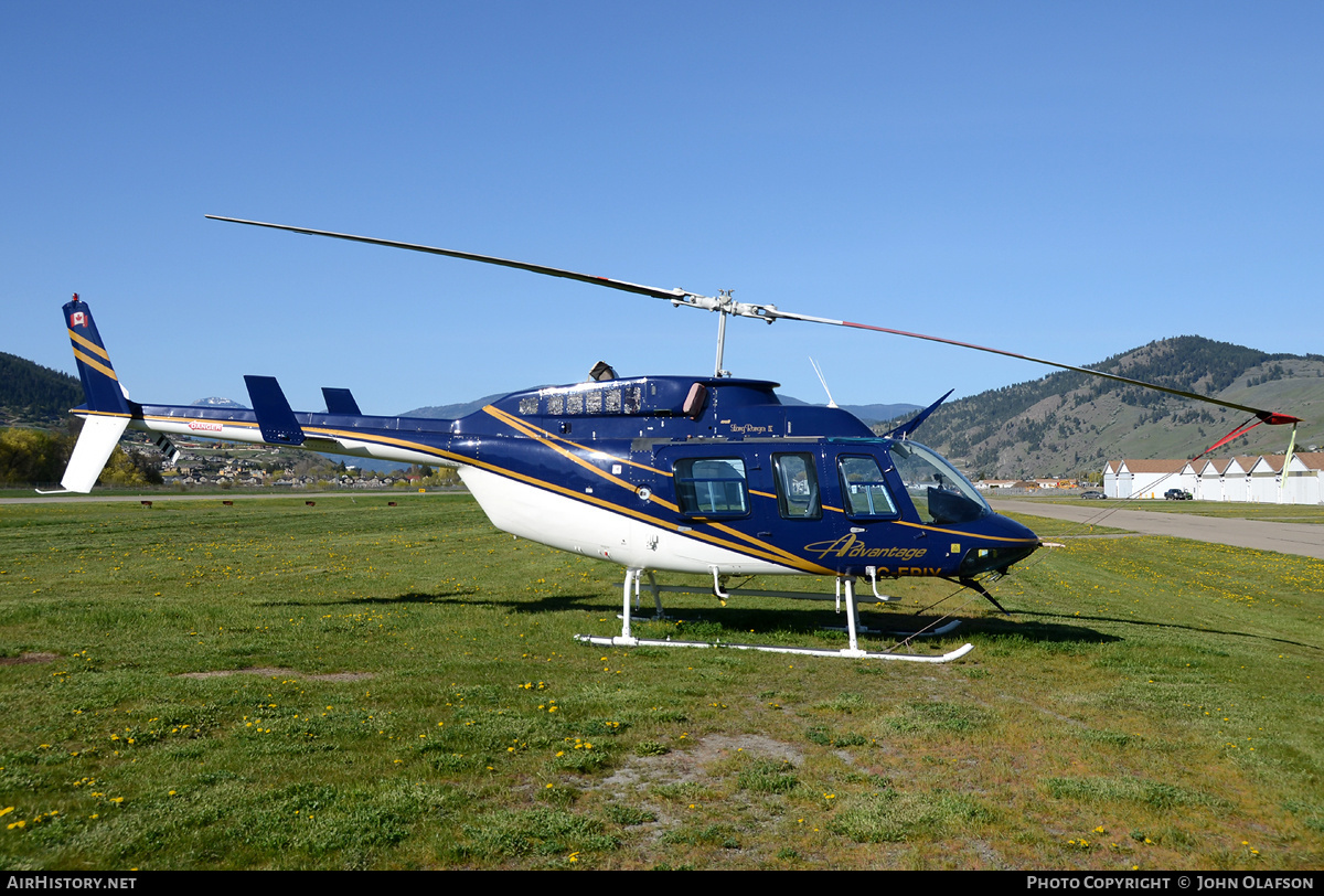 Aircraft Photo of C-FPIY | Bell 206L-4 LongRanger IV | Advantage Helicopters | AirHistory.net #177636