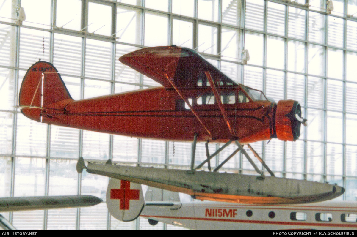 Aircraft Photo of N13477 / NC13477 | Stinson SR Junior | AirHistory.net #177665