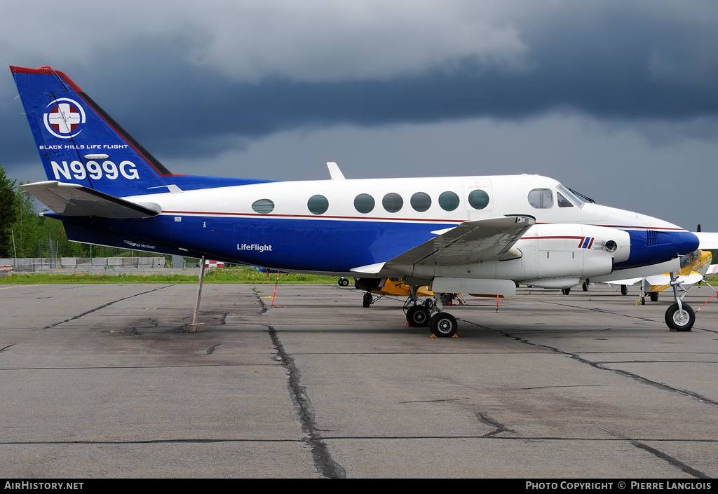 Aircraft Photo of N999G | Beech A100 King Air | Black Hills Life Flight | AirHistory.net #177675