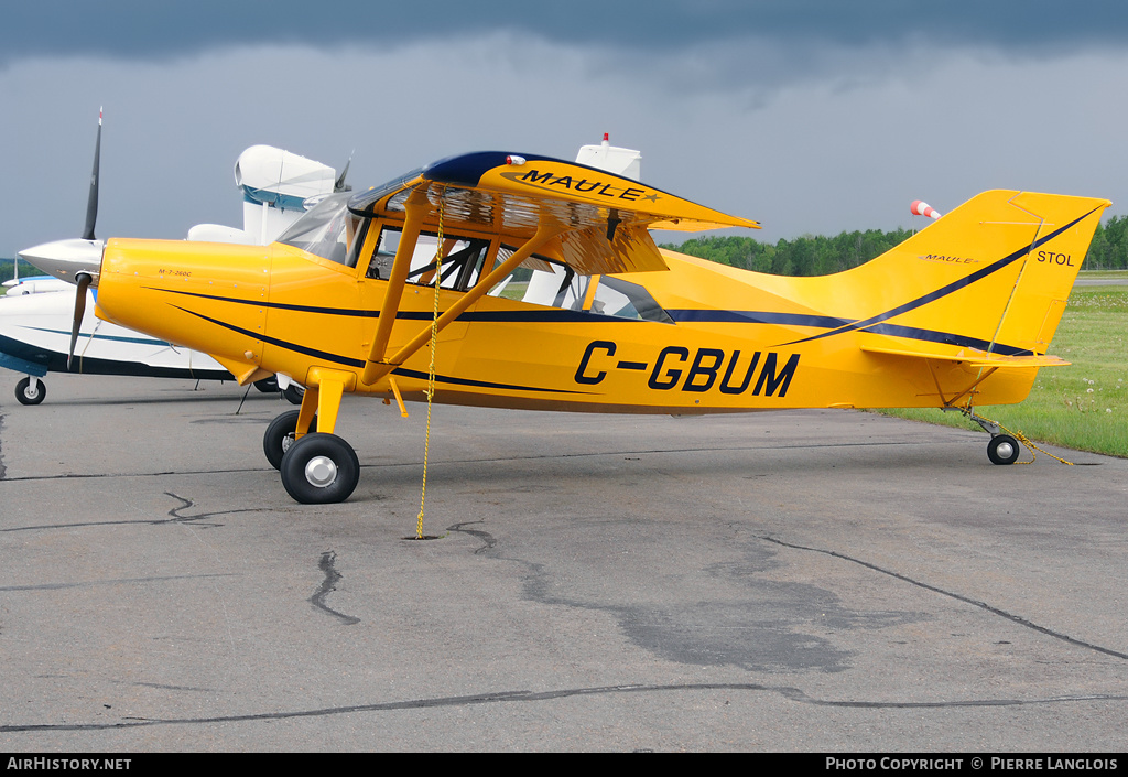 Aircraft Photo of C-GBUM | Maule M-7-260C Orion | AirHistory.net #177679