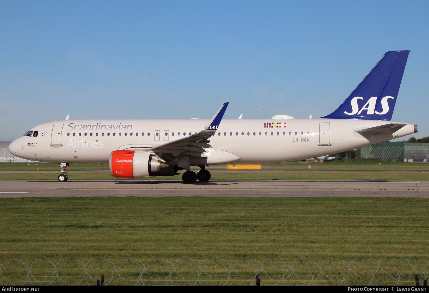 Aircraft Photo of LN-RGN | Airbus A320-251N | Scandinavian Airlines - SAS | AirHistory.net #177682