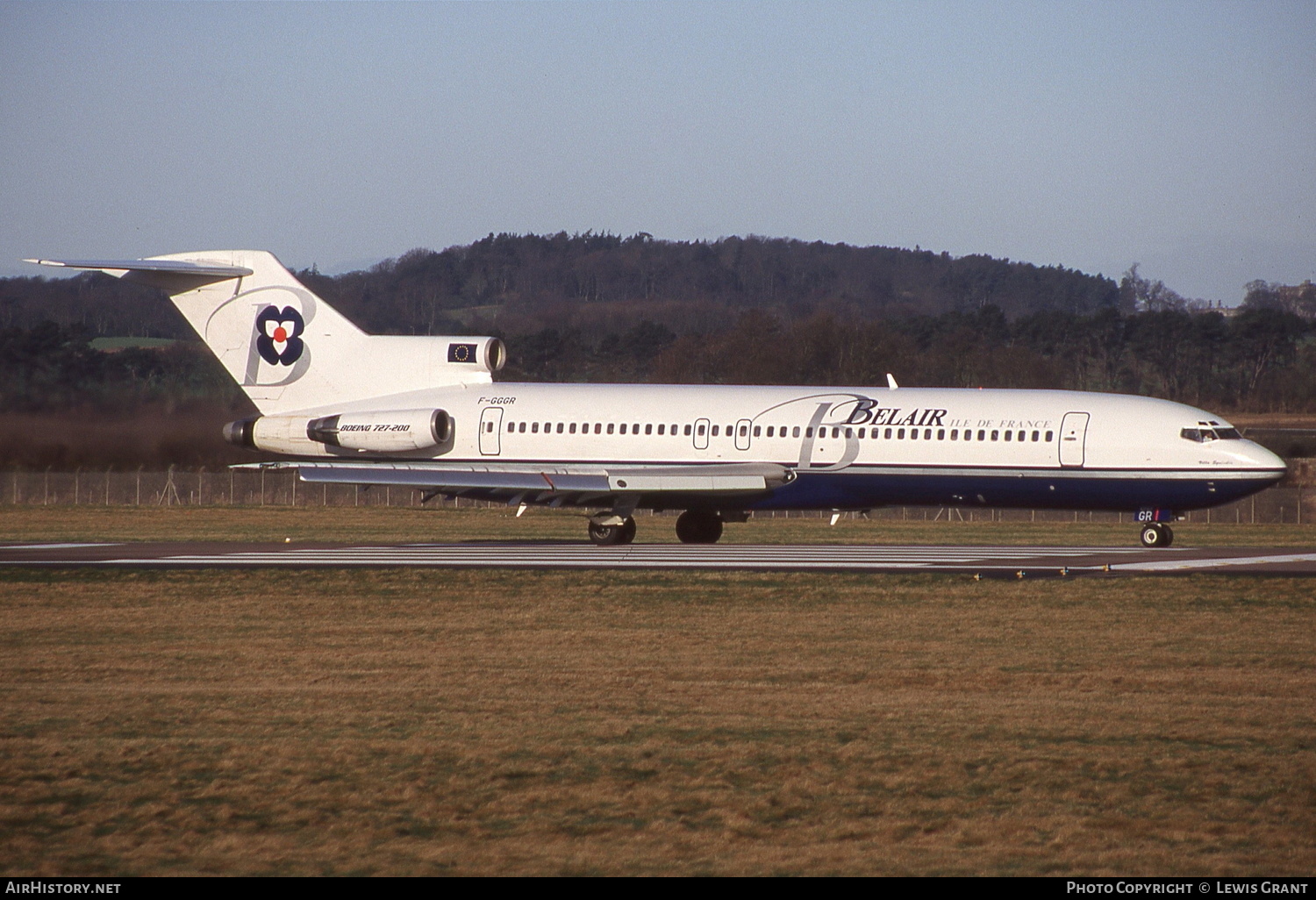 Aircraft Photo of F-GGGR | Boeing 727-2H3/Adv | Belair - Ile de France | AirHistory.net #177690