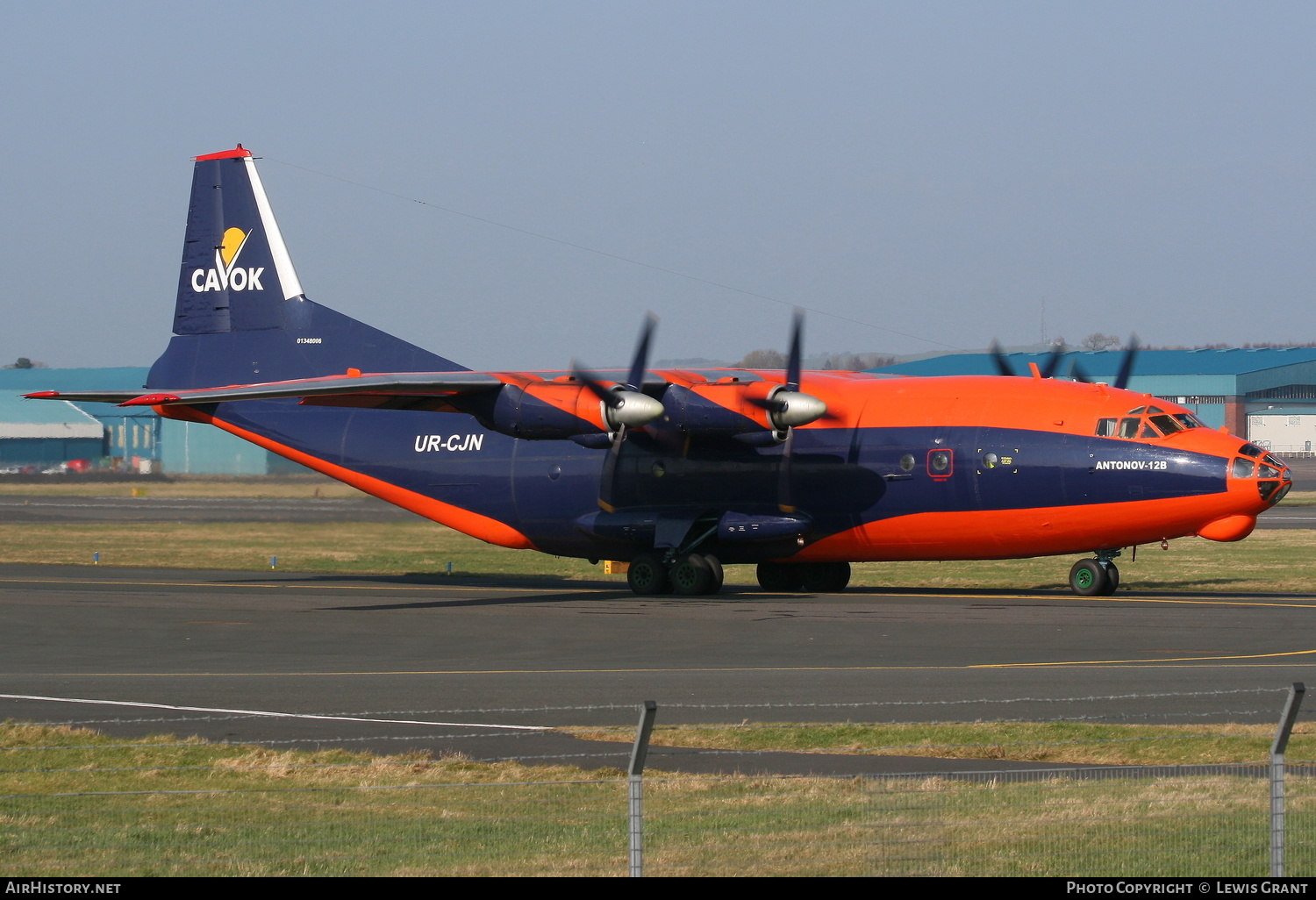 Aircraft Photo of UR-CJN | Antonov An-12B | Cavok Air | AirHistory.net #177692