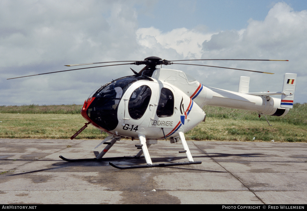 Aircraft Photo of G-14 | McDonnell Douglas MD-520N | Belgium - Gendarmerie/Rijkswacht | AirHistory.net #177703