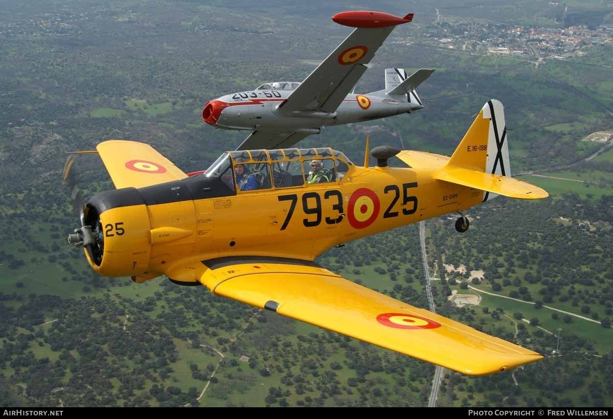 Aircraft Photo of EC-DUM | North American T-6G Texan | Fundación Infante de Orleans | Spain - Air Force | AirHistory.net #177714