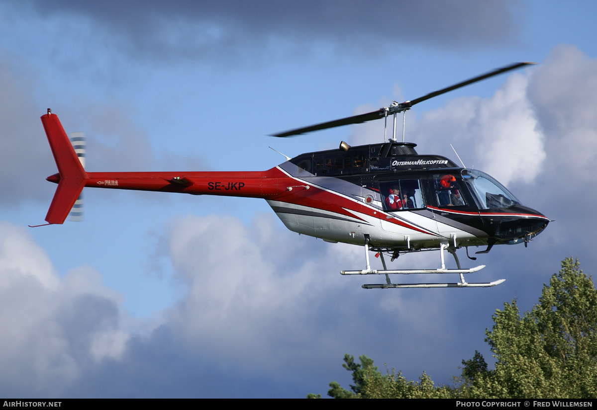 Aircraft Photo of SE-JKP | Bell 206B-3 JetRanger III | Osterman Helicopters | AirHistory.net #177727