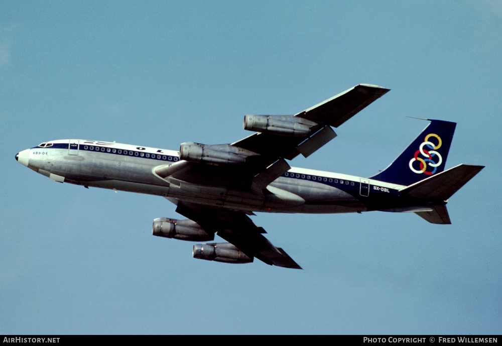 Aircraft Photo of SX-DBL | Boeing 720-051B | Olympic | AirHistory.net #177736
