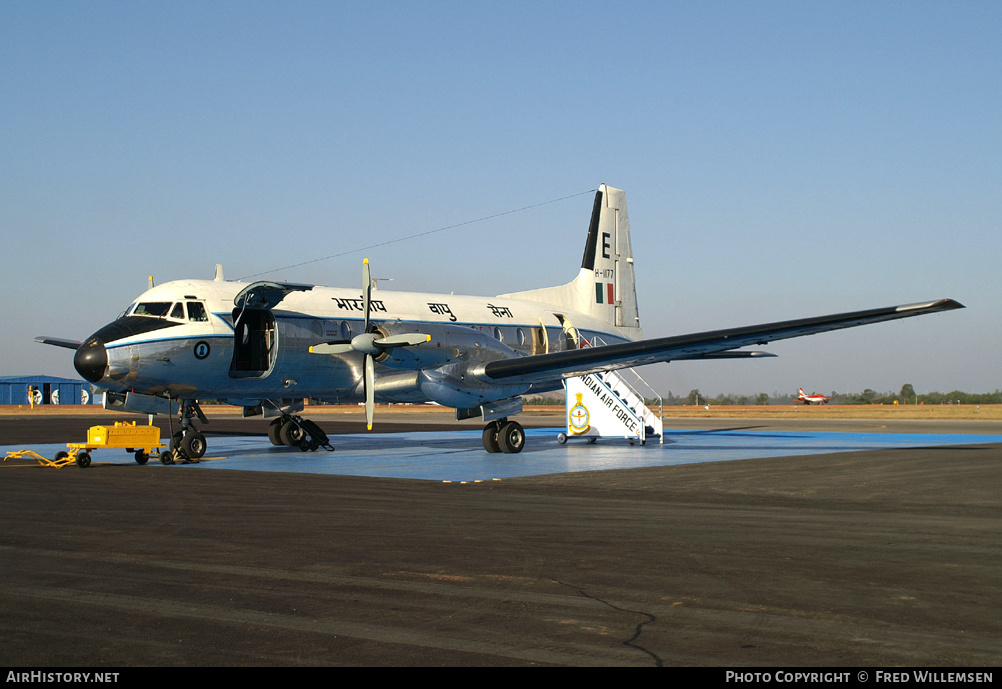 Aircraft Photo of H-1177 | Hindustan HAL-748 Srs2/218 | India - Air Force | AirHistory.net #177738