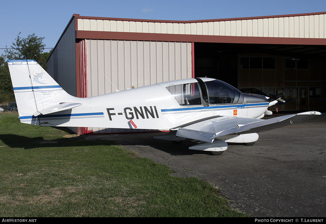 Aircraft Photo of F-GNNI | Robin DR-400-120 Dauphin 2+2 | ACAT - Aéro-Club du CE Airbus France Toulouse | AirHistory.net #177747