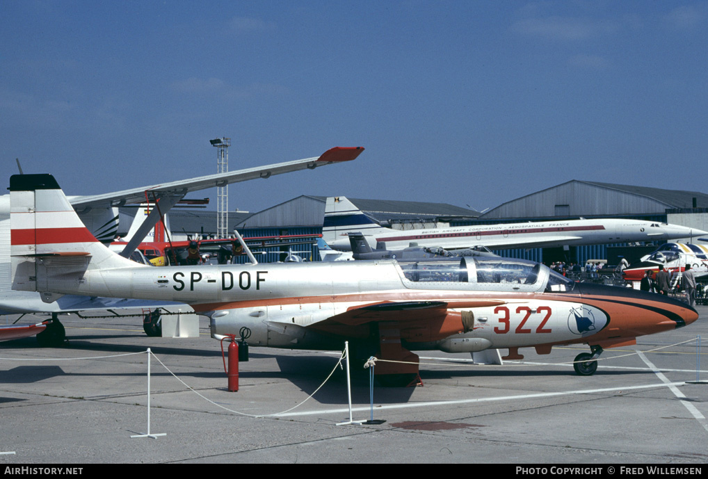 Aircraft Photo of SP-DOF | PZL-Mielec TS-11 Iskra | PZL-Mielec | AirHistory.net #177755