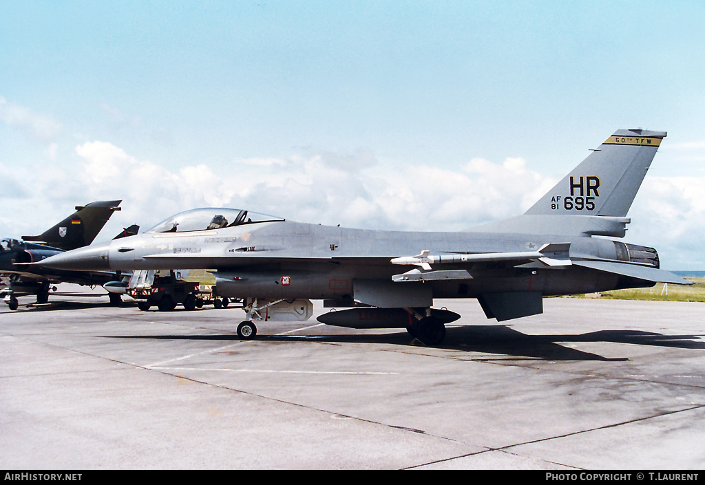 Aircraft Photo of 81-0695 / AF81-695 | General Dynamics F-16A Fighting Falcon | USA - Air Force | AirHistory.net #177762
