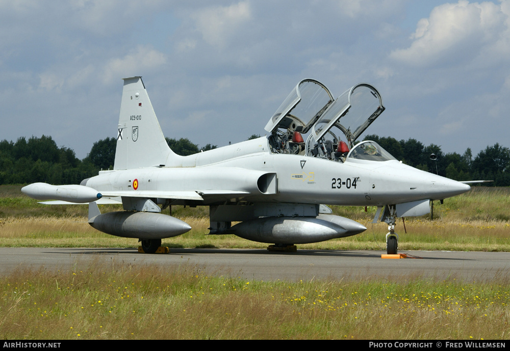 Aircraft Photo of AE9-010 | Northrop SF-5B(M) Freedom Fighter | Spain - Air Force | AirHistory.net #177766