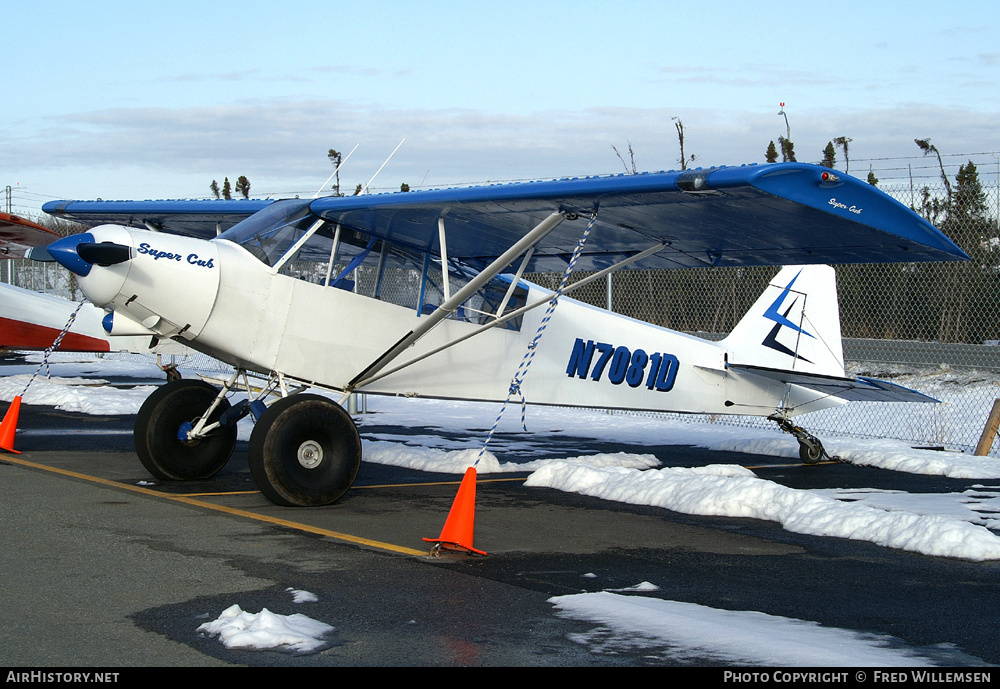 Aircraft Photo of N7081D | Piper PA-18-150 Super Cub | AirHistory.net #177775
