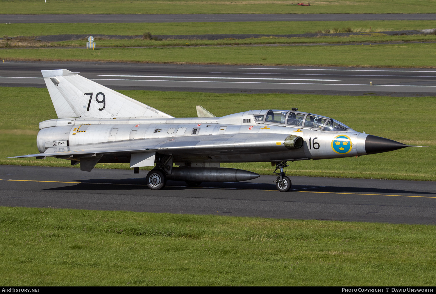 Aircraft Photo of SE-DXP / 35810 | Saab Sk 35C Draken | Sweden - Air Force | AirHistory.net #177779