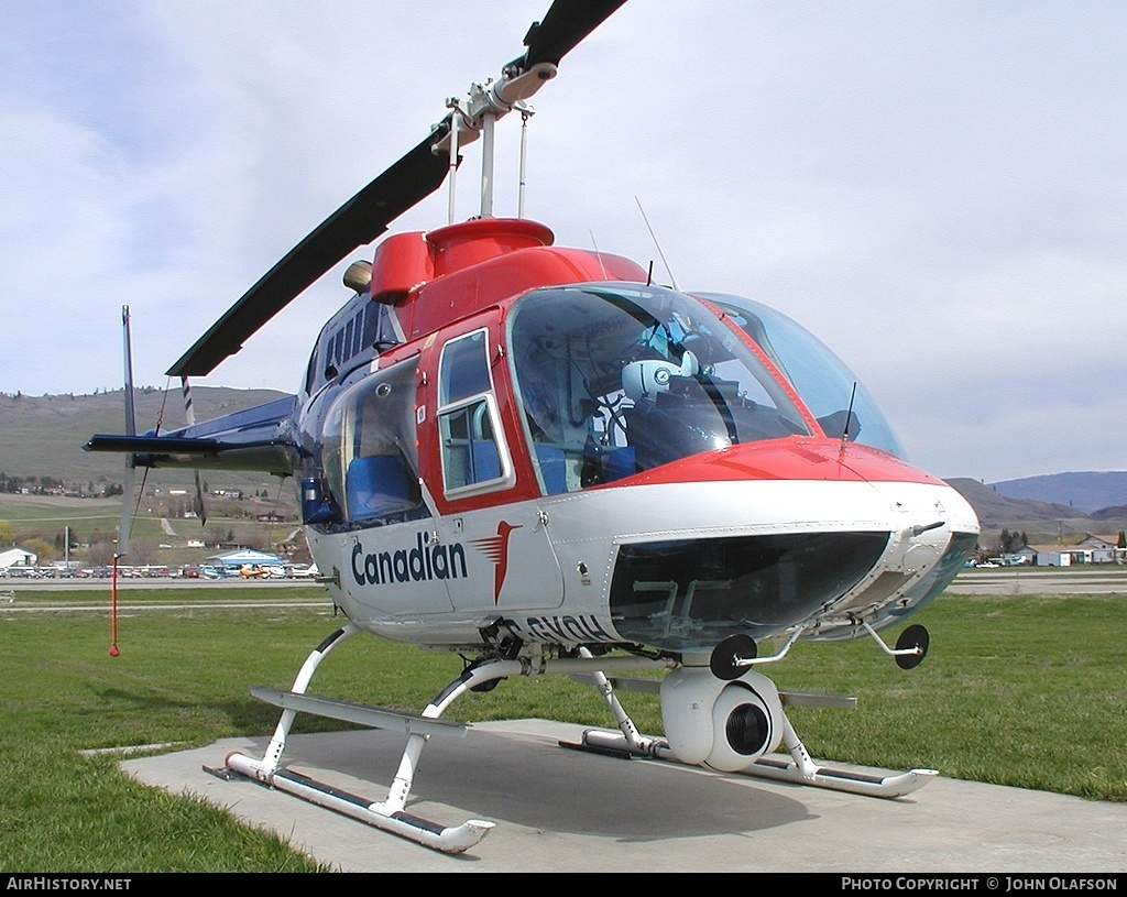 Aircraft Photo of C-GYQH | Bell 206B-3 JetRanger III | Canadian Helicopters | AirHistory.net #177782