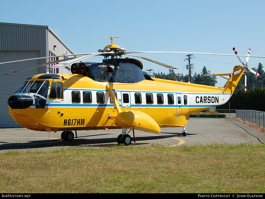 Aircraft Photo of N617HM | Sikorsky S-61N | Carson Helicopters | AirHistory.net #177786