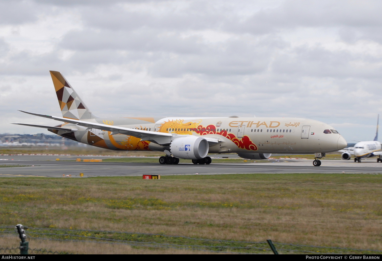 Aircraft Photo of A6-BLF | Boeing 787-9 Dreamliner | Etihad Airways | AirHistory.net #177791