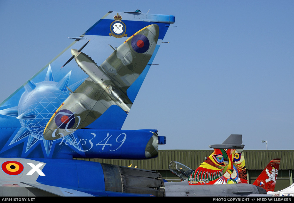 Aircraft Photo of FA-110 | General Dynamics F-16AM Fighting Falcon | Belgium - Air Force | AirHistory.net #177818