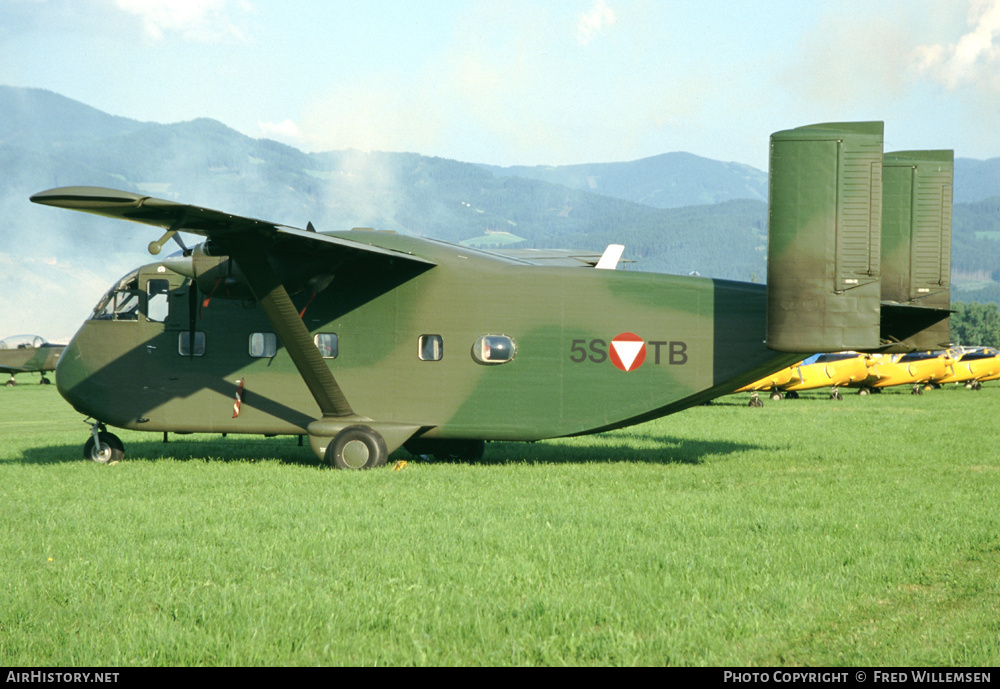 Aircraft Photo of 5S-TB | Short SC.7 Skyvan 3M-400 | Austria - Air Force | AirHistory.net #177826