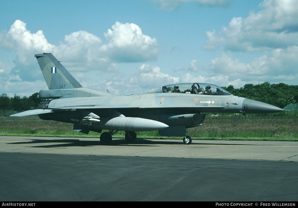 Aircraft Photo of 147 | General Dynamics F-16D Fighting Falcon | Greece - Air Force | AirHistory.net #177828