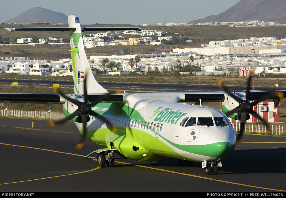 Aircraft Photo of EC-IYC | ATR ATR-72-500 (ATR-72-212A) | Binter Canarias | AirHistory.net #177829