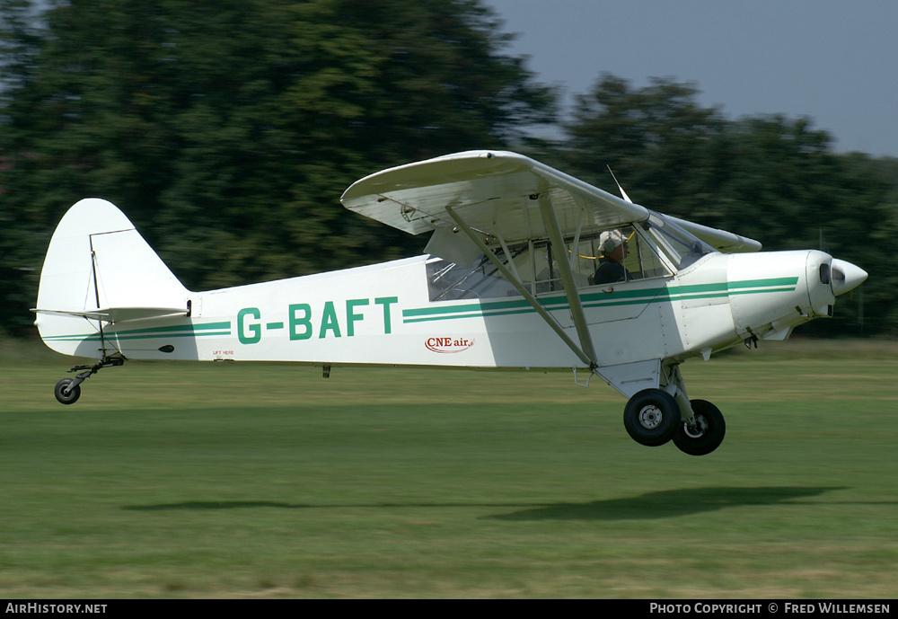 Aircraft Photo of G-BAFT | Piper L-21B Super Cub | CNE Air | AirHistory.net #177836