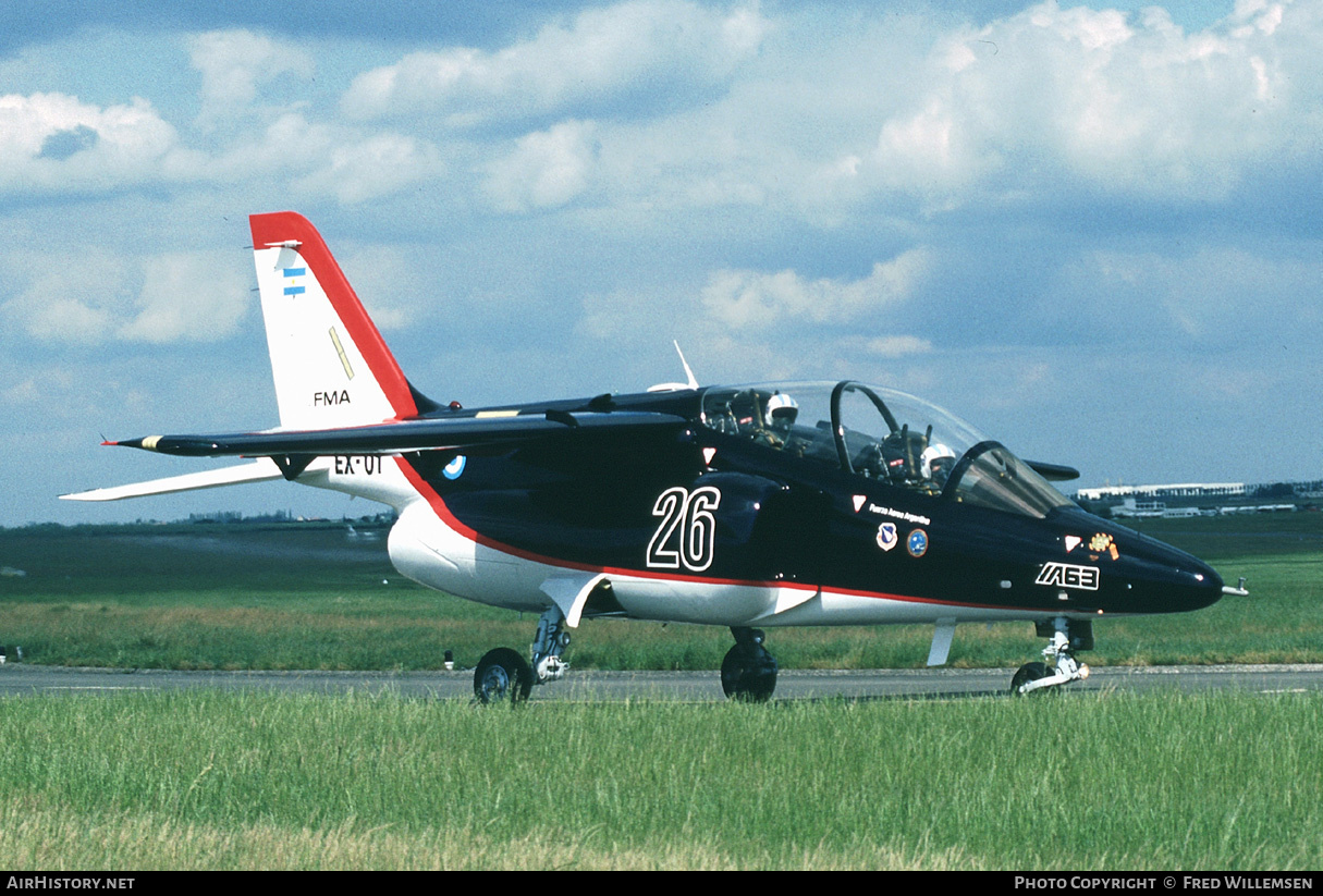 Aircraft Photo of EX-01 | FMA IA-63 Pampa | Argentina - Air Force | AirHistory.net #177837