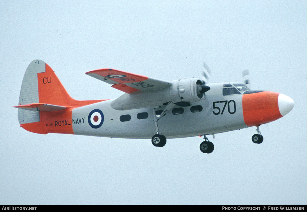 Aircraft Photo of WP309 | Percival P.57 Sea Prince T.1 | UK - Navy | AirHistory.net #177838