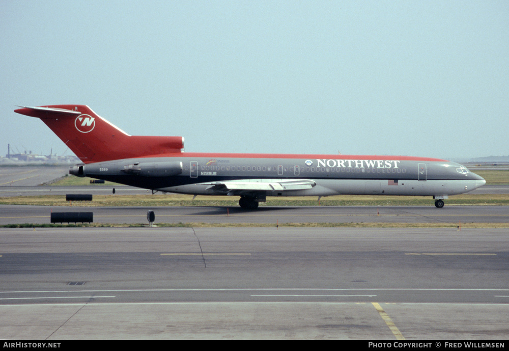 Aircraft Photo of N289US | Boeing 727-251/Adv | Northwest Airlines | AirHistory.net #177842
