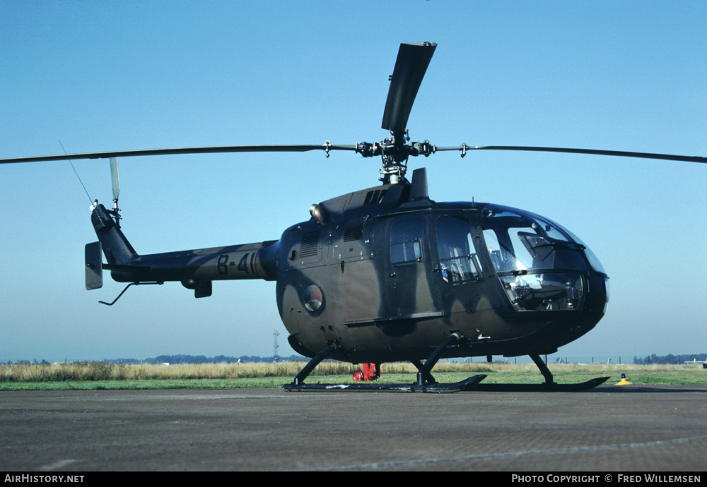 Aircraft Photo of B-41 | MBB BO-105CB-4 | Netherlands - Air Force | AirHistory.net #177845