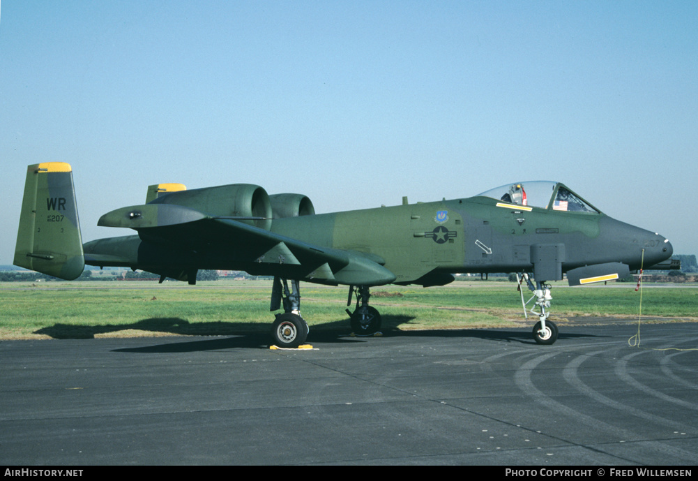 Aircraft Photo of 80-0207 / AF80-207 | Fairchild A-10A Thunderbolt II | USA - Air Force | AirHistory.net #177847