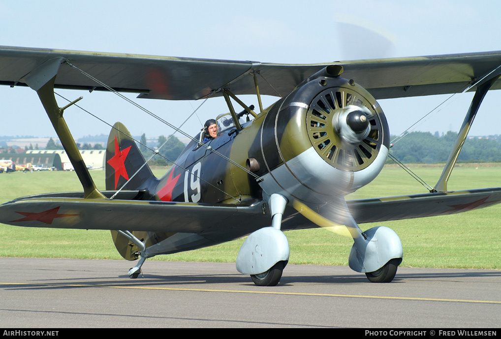 Aircraft Photo of FLA RF-02089 / ФЛА РФ-02089 / 19 white | Polikarpov I-15bis (replica) | Soviet Union - Air Force | AirHistory.net #177848