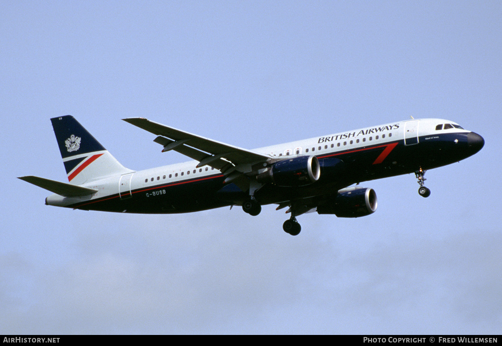 Aircraft Photo of G-BUSB | Airbus A320-111 | British Airways | AirHistory.net #177857