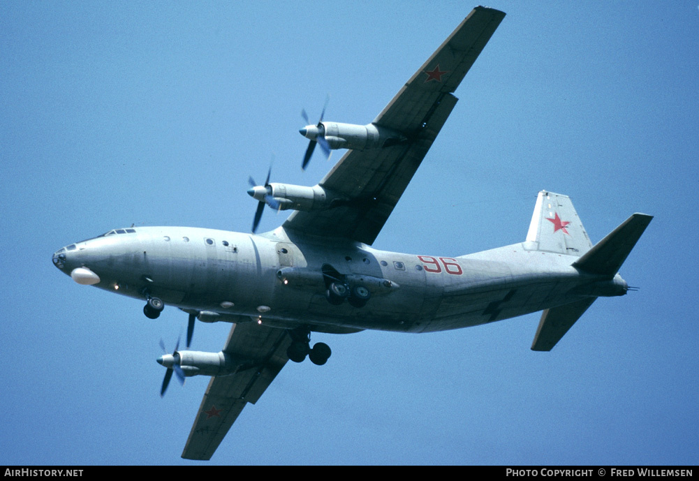 Aircraft Photo of 96 red | Antonov An-12BP | Russia - Air Force | AirHistory.net #177859