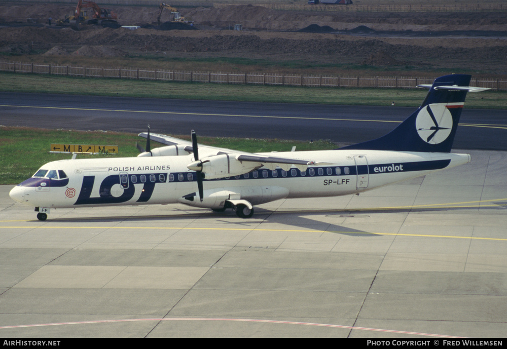 Aircraft Photo of SP-LFF | ATR ATR-72-202 | LOT Polish Airlines - Polskie Linie Lotnicze | AirHistory.net #177860