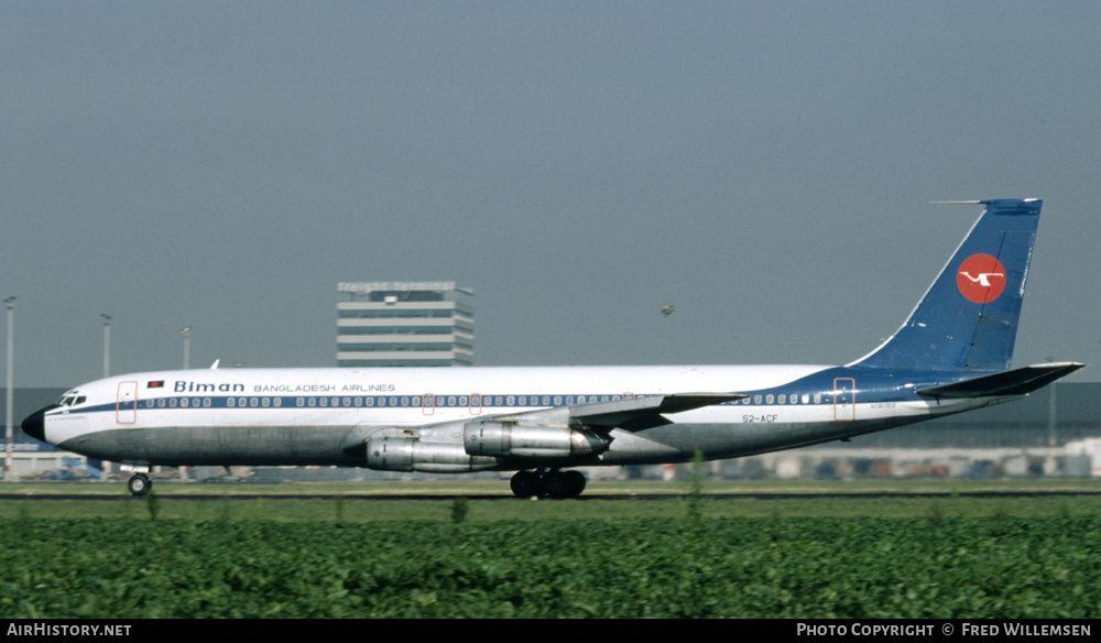 Aircraft Photo of S2-ACF | Boeing 707-351C | Biman Bangladesh Airlines | AirHistory.net #177868