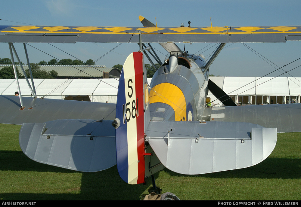 Aircraft Photo of G-BWWK / S1581 | Hawker Nimrod Mk1 | UK - Air Force | AirHistory.net #177875