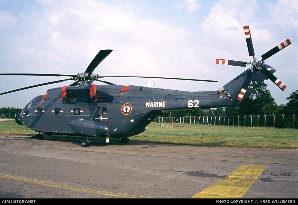 Aircraft Photo of 162 / 62 | Aerospatiale SA-321G Super Frelon | France - Navy | AirHistory.net #177876