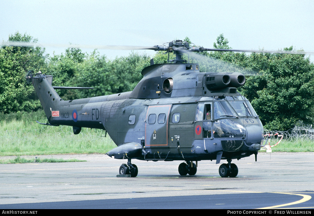 Aircraft Photo of XW231 | Aerospatiale SA-330E Puma HC1 | UK - Air Force | AirHistory.net #177882