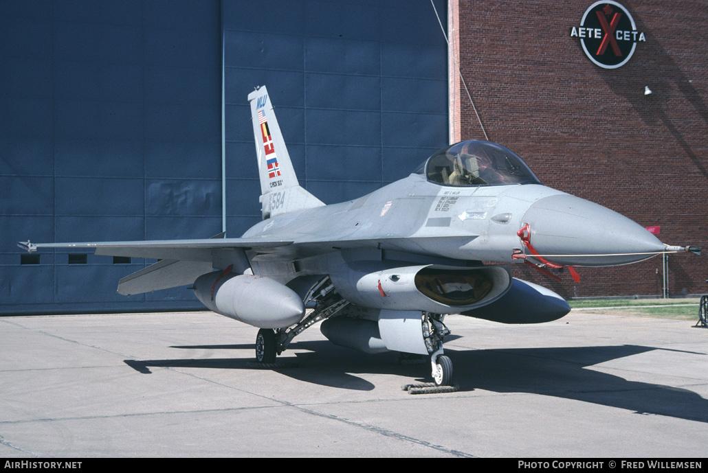 Aircraft Photo of 80-0584 / AF80-584 | General Dynamics F-16AM Fighting Falcon | USA - Air Force | AirHistory.net #177897