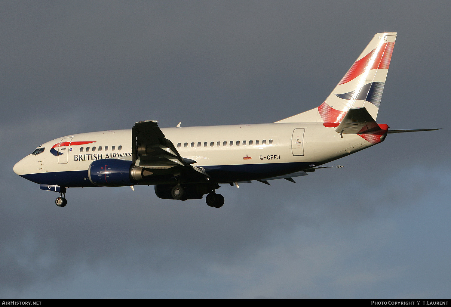 Aircraft Photo of G-GFFJ | Boeing 737-5H6 | British Airways | AirHistory.net #177909